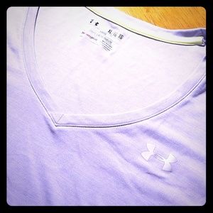 Under Armour, Heat Gear,  Loose Fitted, V Neck Tee